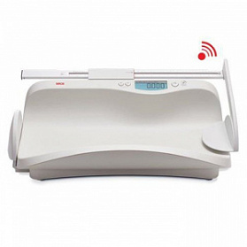 Беспроводные весы для взвешивания младенцев медицинские с очень большим лотком SECA 374