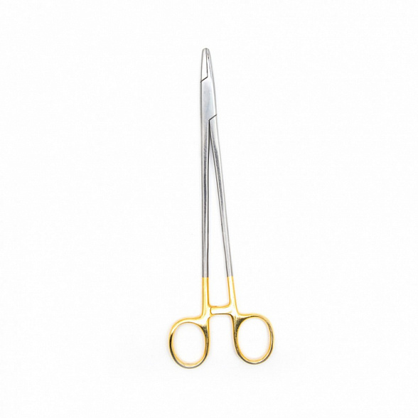 Иглодержатель общехирургический, армированный твердым сплавом 200 мм Тумботино