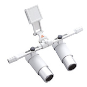 Бинокулярная лупа HRP 6х, рабочее расстояние 340 мм, с креплением i-View для шлема Professional L без защитного щитка, (арт. С-000.32.738), Heine