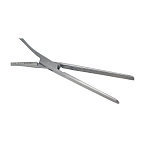 Зажим кишечный эластичный для детей прямой 170мм