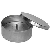 Лоток стоматологический с крышкой и укладкой для боров ЛСКБ - "МЕДИКОН", 76х35