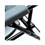 WC600 Кресло-туалет складной, черный (аналог WC eFix)