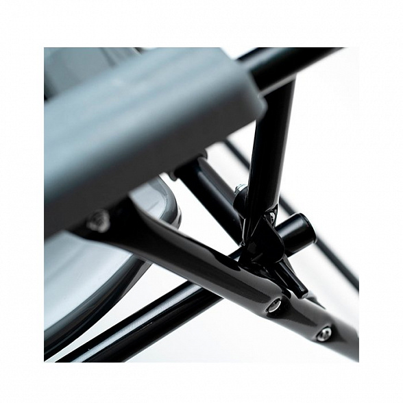 WC600 Кресло-туалет складной, черный (аналог WC eFix)