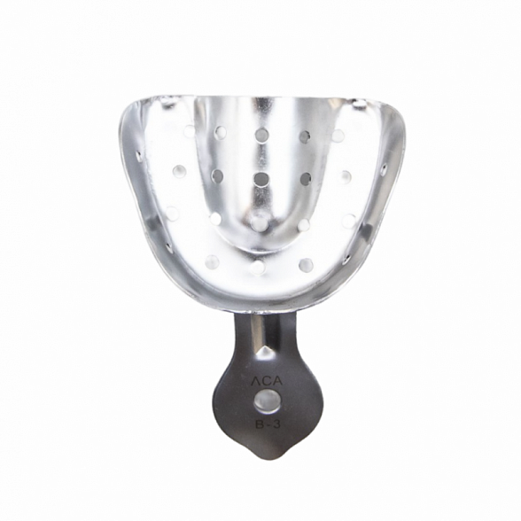 Ложка оттискная стоматологическая для верхней челюсти № 3. Surgiwell