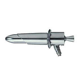 Аноскоп туба многоразовая с Ф.О. освещением 25х70мм с обтуратором, Heine