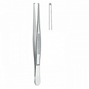 Пинцет хирургический, зубцы 1х2 KLS Martin (10,5 см)