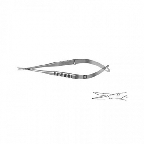 Ножницы для капсулотомии по Ваннасу S-5104