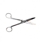 Ножницы тупоконечные, вертикально-изогнутые, 170 мм, Surgiwell