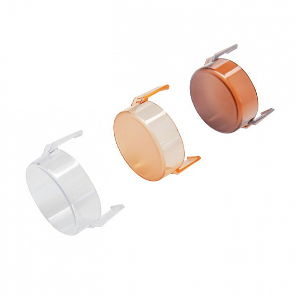 Dr.Kim DKCP-TR - прозрачные защитные колпачки для осветителей DKH, комплект 2 шт.