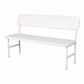 Банкетка медицинская со спинкой МД БС