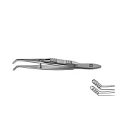 Пинцет для мышц по Джеймсону малый правый F-4151 ПТО Медтехника