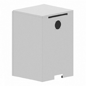 Кожух для компрессоров JYK 50, JYK 50 A, JYK 65, JYK 65A, JWA 50, JWA 50A с одним вентилятором и дверцей