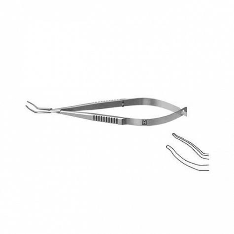 Пинцет для акриловых линз по Залдивару F-7817