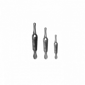 Клеммы для кровеносных сосудов с нарезкой, прямые