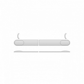 Шпатель нейрохирургический, двухсторонний (ширина рабочей части 8 мм) Шпатель нейрохирургический, двухсторонний (ширина рабочей части 8 мм)