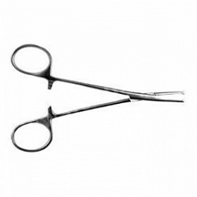 Зажим кровоостанавливающий 1х2 зубчатый прямой № 3 198 мм