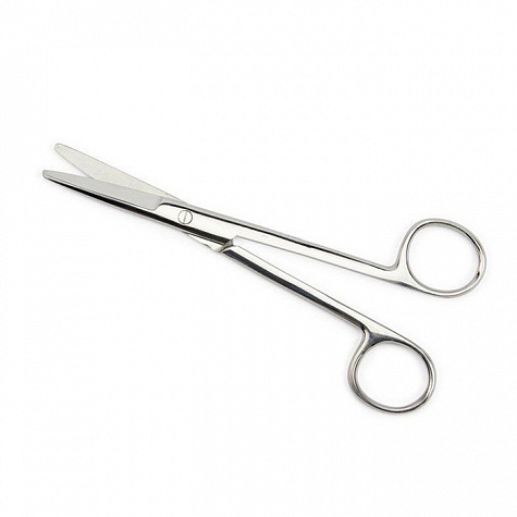 Ножницы тупоконечные прямые, 160 мм ПТО Медтехника