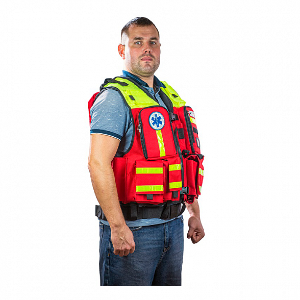 Жилет разгрузочный ЖР-01, цвет красный, Медплант