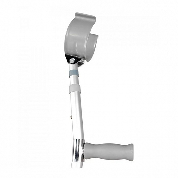 10076/U Костыль с опорой под локоть, большой с УПС (84-107 см)