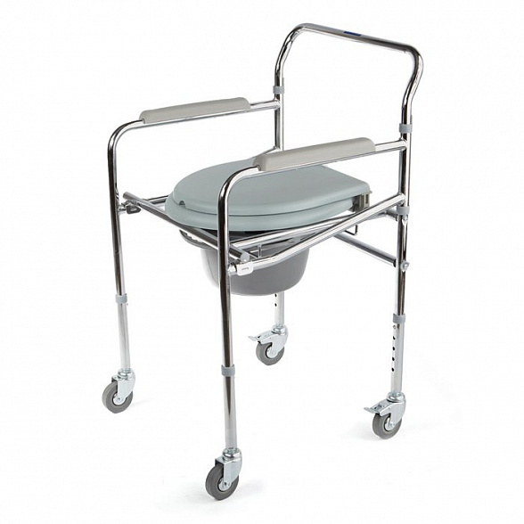 WC Mobail Кресло-туалет на колесах, складной