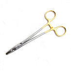 Иглодержатель общехирургический с твердосплавными пластинами 160мм