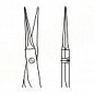 Ножницы прямые м/х, остроконечные лезвия, 160 мм, круглая ручка ПТО Медтехника