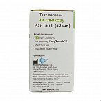 Тест-полоски на глюкозу ИзиТач №50