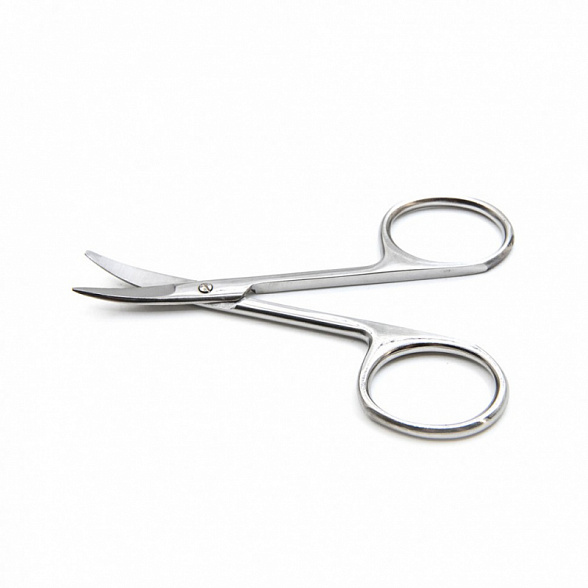 Ножницы вертикально-изогнутые тупоконечные, 100 мм, Surgiwell