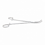 Зажим артериальный и лигатурный по Оверхольту, 21 см