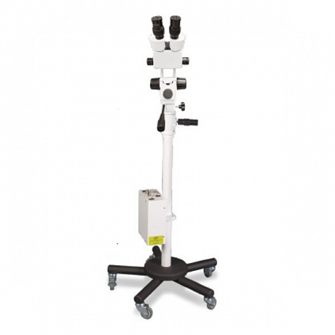 Кольпоскоп КС-02 «Эконом» вариант 202, консольный штатив, пятилучевое основание