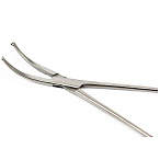 Зажим с кремальерой д/прикрепл. белья к брюшине, 160 мм, детский