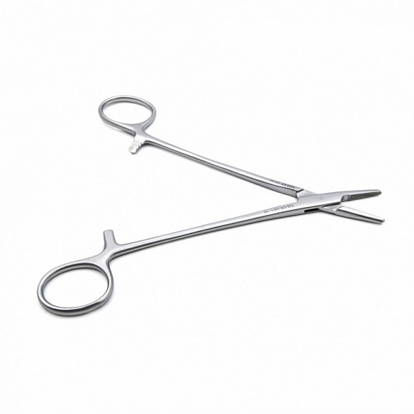 Иглодержатель MAYO-HEGAR, сосудистый, прямой, 160мм (И-10-4кр), МИЗТ