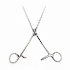 Зажим кишечный эластичный для детей, прямой, 175 мм. Surgiwell