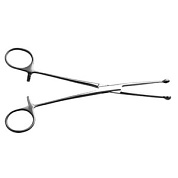 Щипцы для захватывания и удержания миндалин прямые 185 мм Тумботино