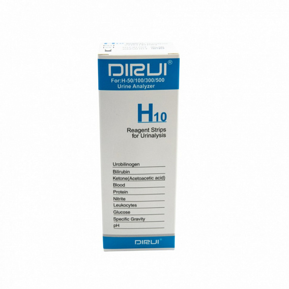 Тест-полоски Dirui H10, 100 шт./уп.