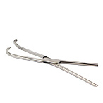 Зажим к/о для глубоких полостей, прямой, № 2, 225 мм