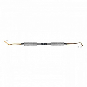 1314 TiN Штопфер-гладилка малая, FABRI, серия GOLD