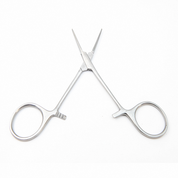 Зажим кровоостанавливающий зубчатый Mikro-Mosquito, 100 мм