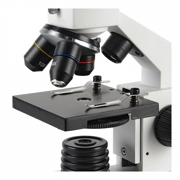 Микроскоп учебный Эврика 40х-1280х с видеоокуляром в кейсе