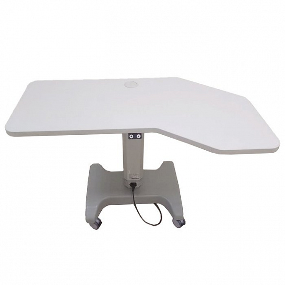 Стол офтальмологический приборный с электроприводом СП-01-02 (Столешница 400х800х25 мм)