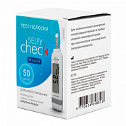 Тест-полоски SelfyCheck Regular №50