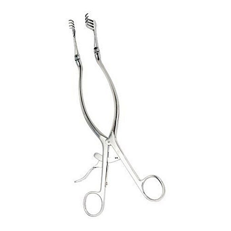 Ранорасширитель нейрохирургический с острыми губками Sammar