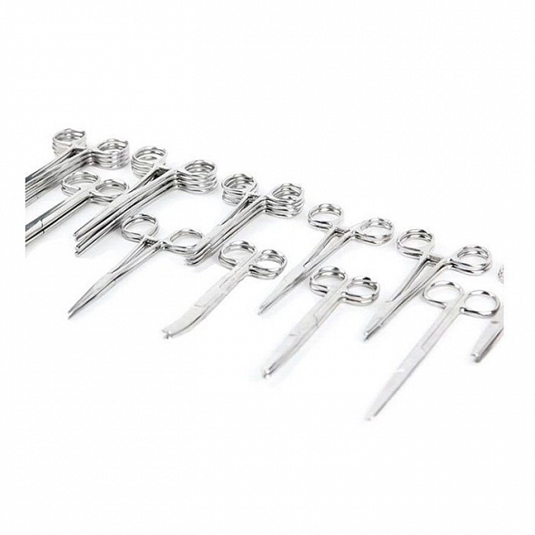 Набор инструментов хирургических операционный большой НИОБ-"МТ" исполнение "набор хирургический операционный малый" ПТО Медтехника