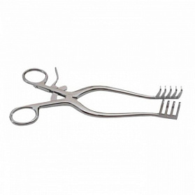 Ранорасширитель с кремальерой Surgiwell (малый)