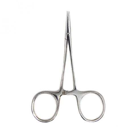 Зажим кровоостанавливающий, глазной, прямой с зубом, 84 мм. Surgiwell