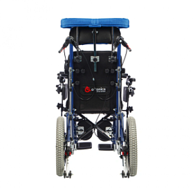Детская инвалидная кресло-коляска механическая Ortonica Olvia 400 столик и папюшон