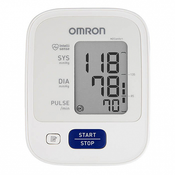 Тонометр автоматический OMRON M2 Comfort (ALRU) с адаптером