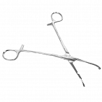Зажим Микулича с кремальерой для прикрепления белья к брюшине ПТО Медтехника