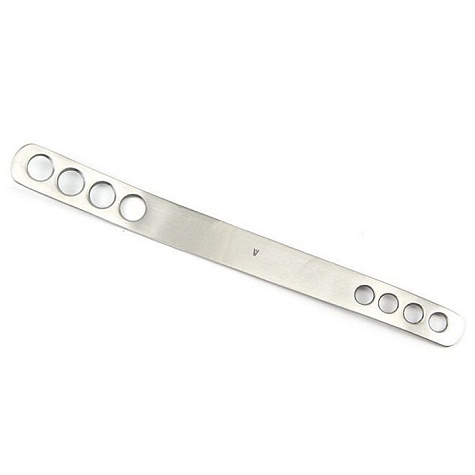 Шпатель для языка двухсторонний с круглым отверстием