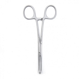 Зажим медицинский ALLIS, для захватывания кишечной стенки, прямой, 152 мм (З-24р), МИЗТ